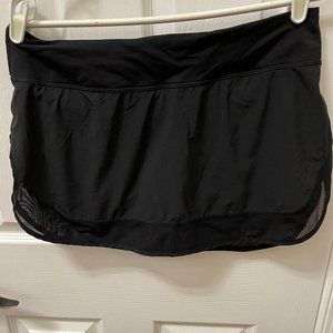 Lululemon Black Hotty Hot Skort Size 8